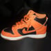 Nike Dunk High Safety Orange Size 5.5 Y / Women's 7