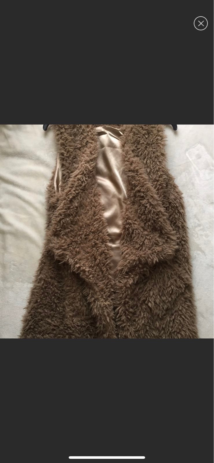 Boutique Quality Sherpa Fuzzy Vest