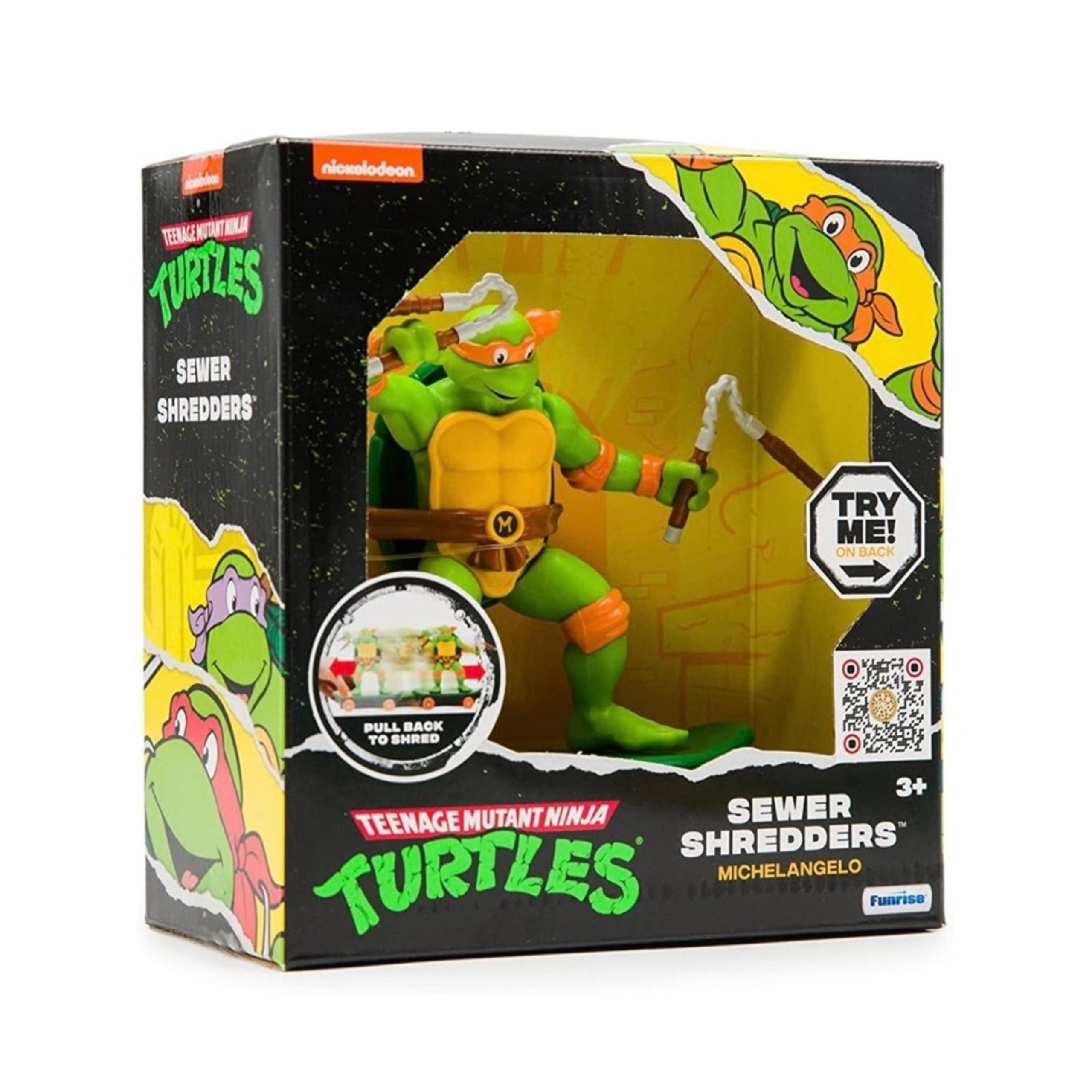 Teenage Mutant Ninja Turtles Sewer Shredders Classic Michelangelo 5"