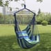 Hammock Chair Hanging Rope Chair with Pillows
