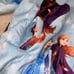 Disney Frozen Il Elsa, Anna & Olaf Long Sleeve Fleece Lined Hoodie Oversized OS
