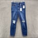 New Good American Womens Jeans Size 10 30 Skinny High Rise Good Waist Crop