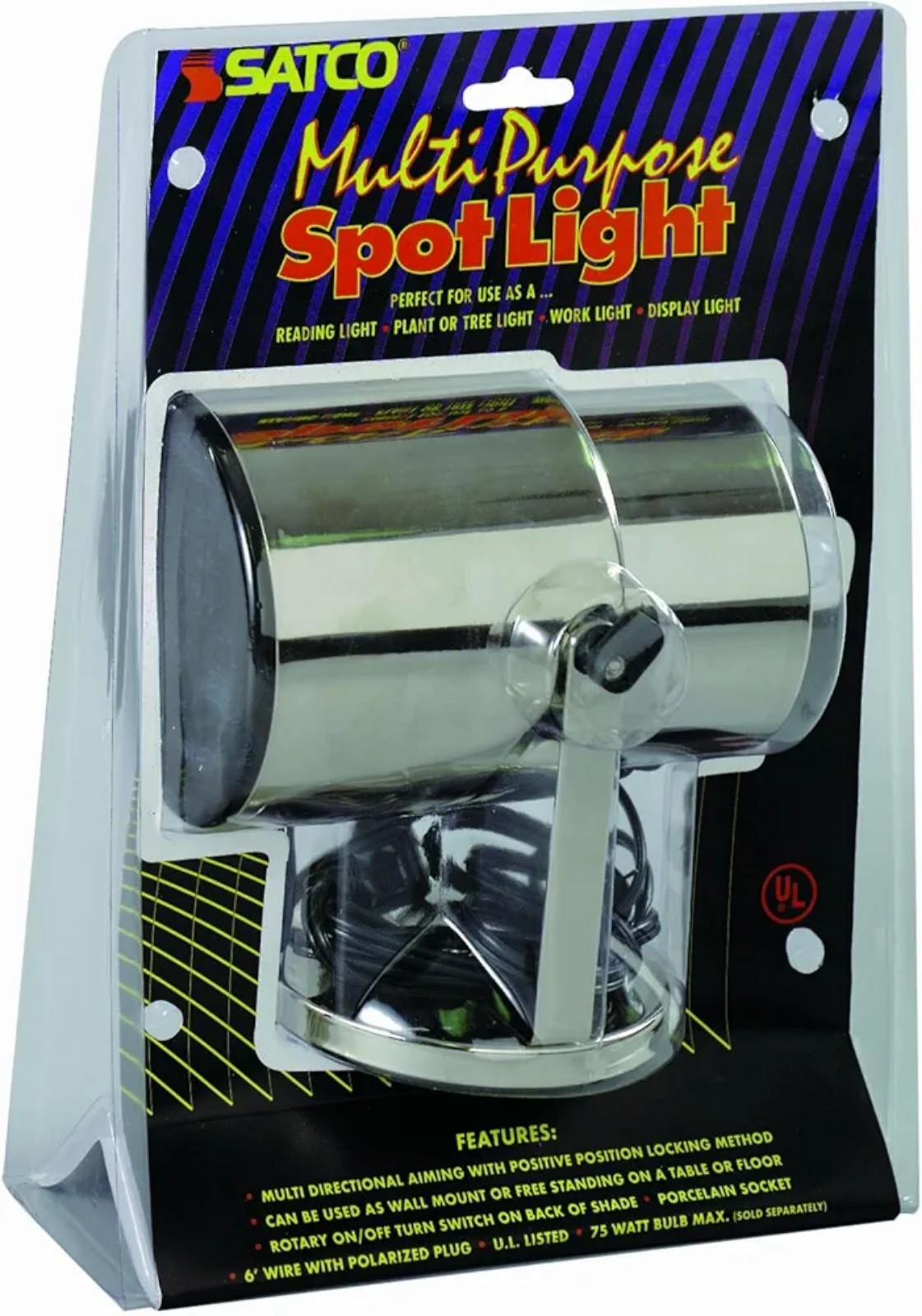 Satco Chrome Spotlight