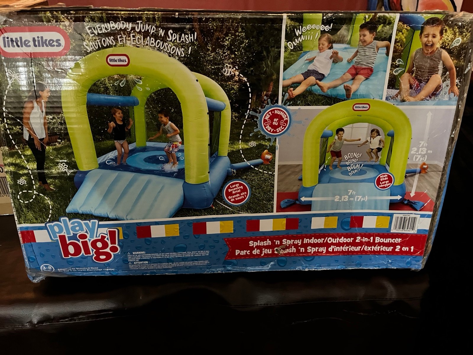 Splash and play moonhouse