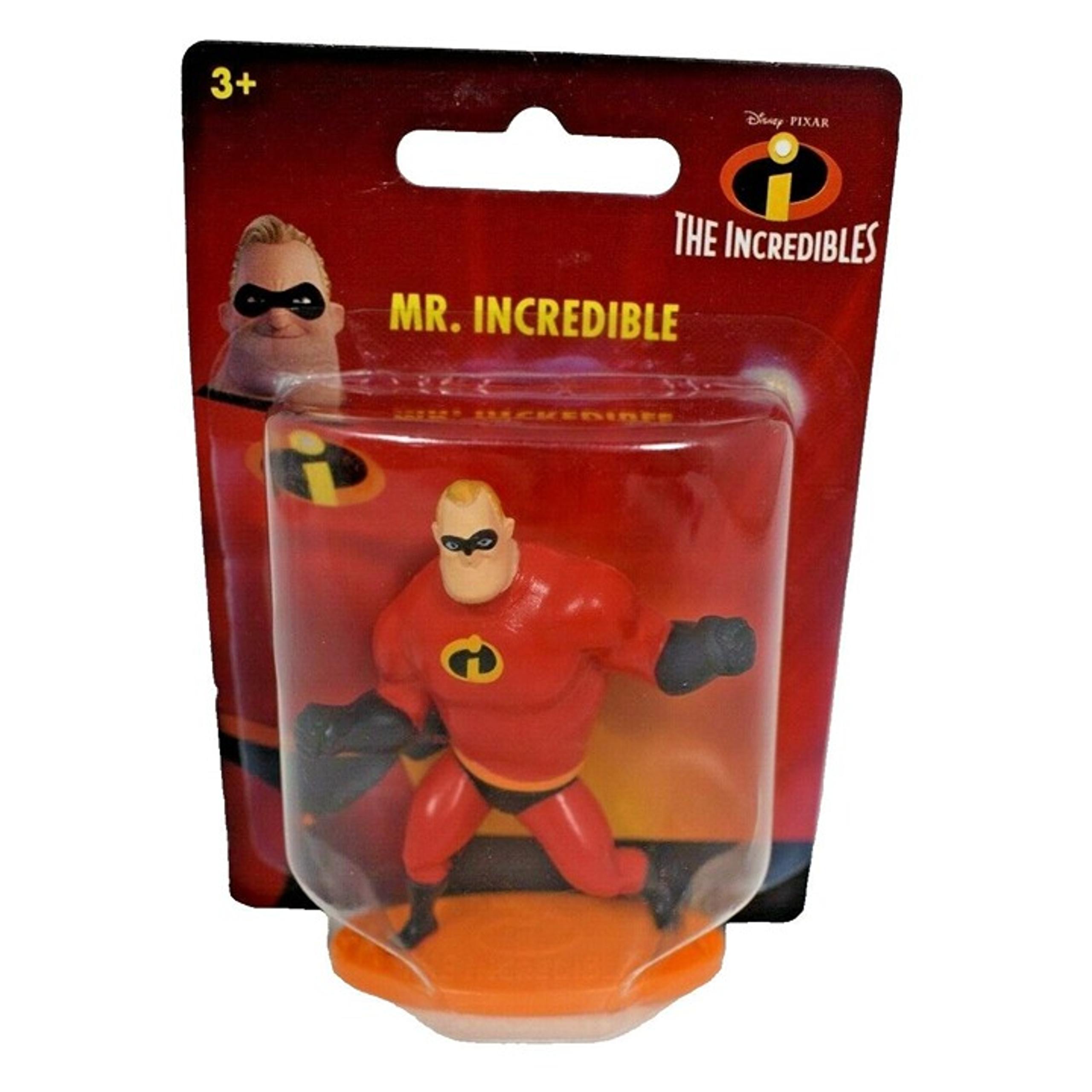Mattel Disney Pixar The Incredibles Mr. Incredible Mini Figure New