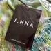 J.NNA Green Halter Abstract Print Ruffled Boho Smocked Maxi Dress NWT Size S