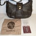 NWT Monsac Croco Embossed Leather Hobo