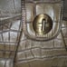 NWT Monsac Croco Embossed Leather Hobo