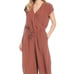 Eileen Fisher Russet Wide Leg Jumpsuit