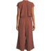 Eileen Fisher Russet Wide Leg Jumpsuit