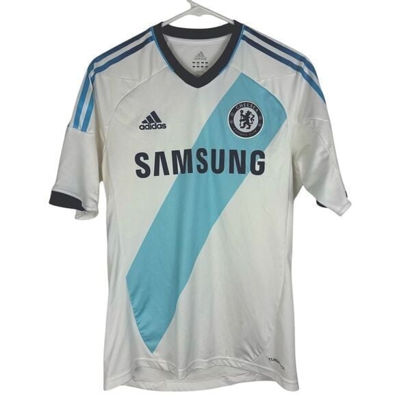 Adidas Chelsea 2012-2013 Soccer Football Jersey Mens Small Home Shirt Blue White