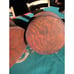 Replica Antique Inset Berry Buckets Wood Baskets Hat Box Staves Iron Handle