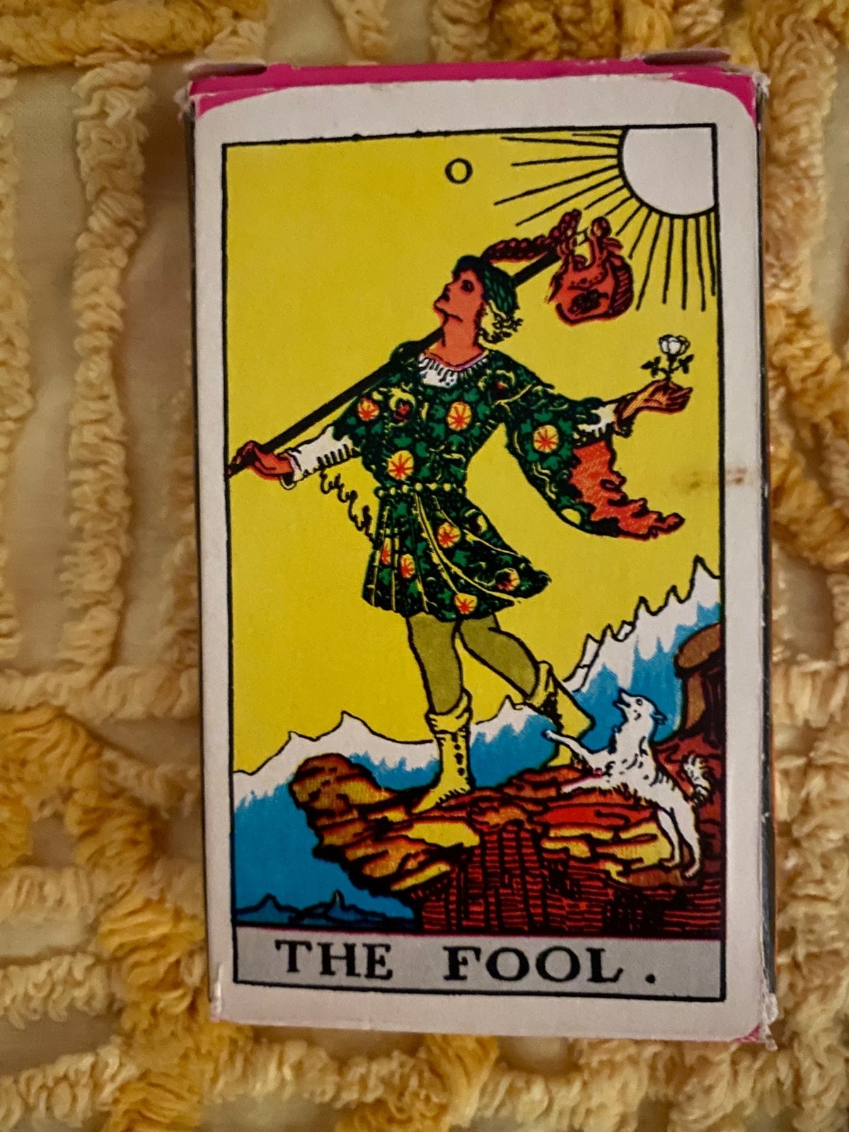 Vintage Waite Smith tarot card deck