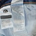 NWT Levi's Mens Dark Stonewash Regular Fit Straight Leg Jeans 505 Size W38 x L30