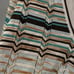 M Missoni Dress Multicolor Knitted V-Neck Long Sleeve Beach Dress Wool Size 8