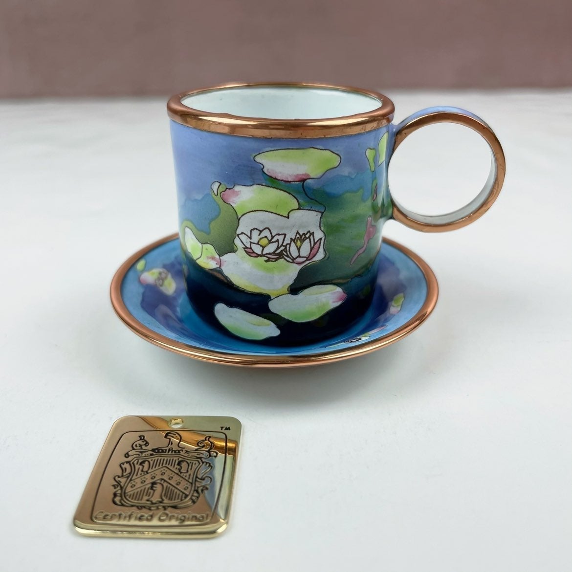 Charlotte Di Vita Lily Pad Teacup Saucer