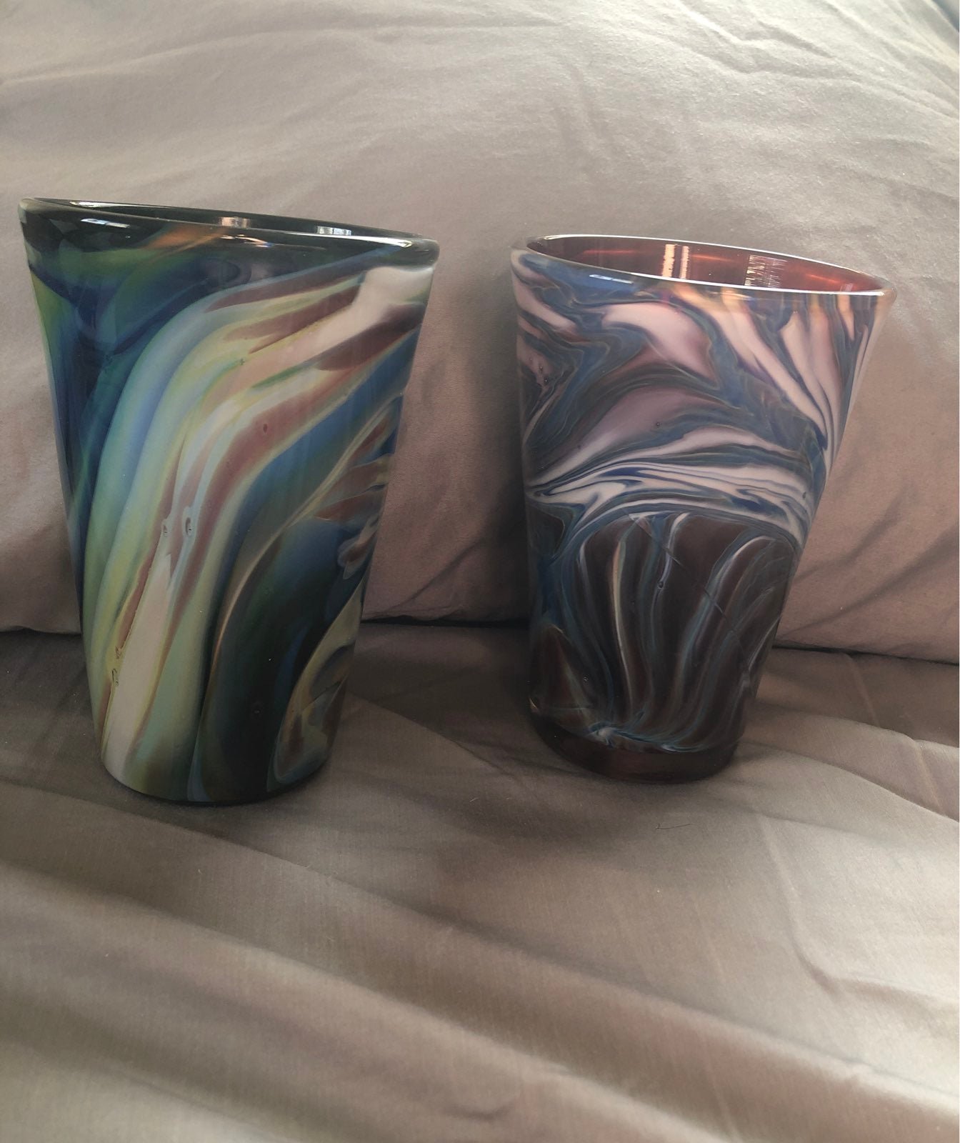 Handblow Pint Glasses - Set of 2