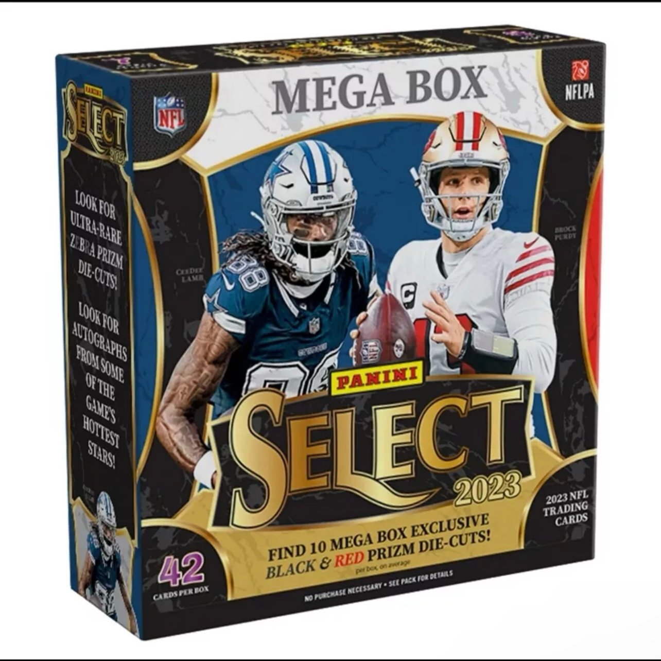 BRAND NEW PANINI 2023-24 SELECT MEGA BOX NFL FOOTBALL FACTORY SEALED PRIZM
