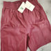 NWT WOMEN'S LEATHER SHORTS