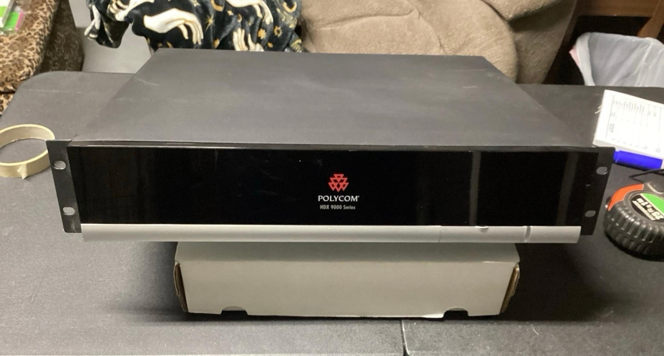 Polycom HDX 9000 Series Video Conferencing System Module Control Deck Rack Mount