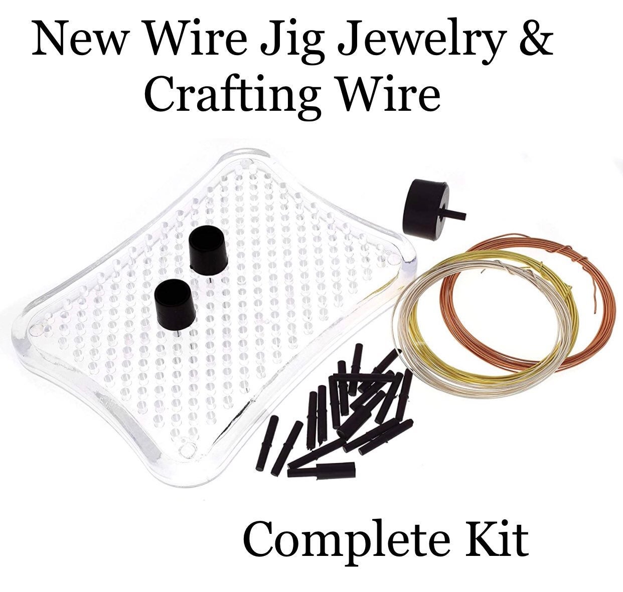 NEW Wire Jig Beginners Kit Jewelry Making Crafting DIY Set Lot Bundle