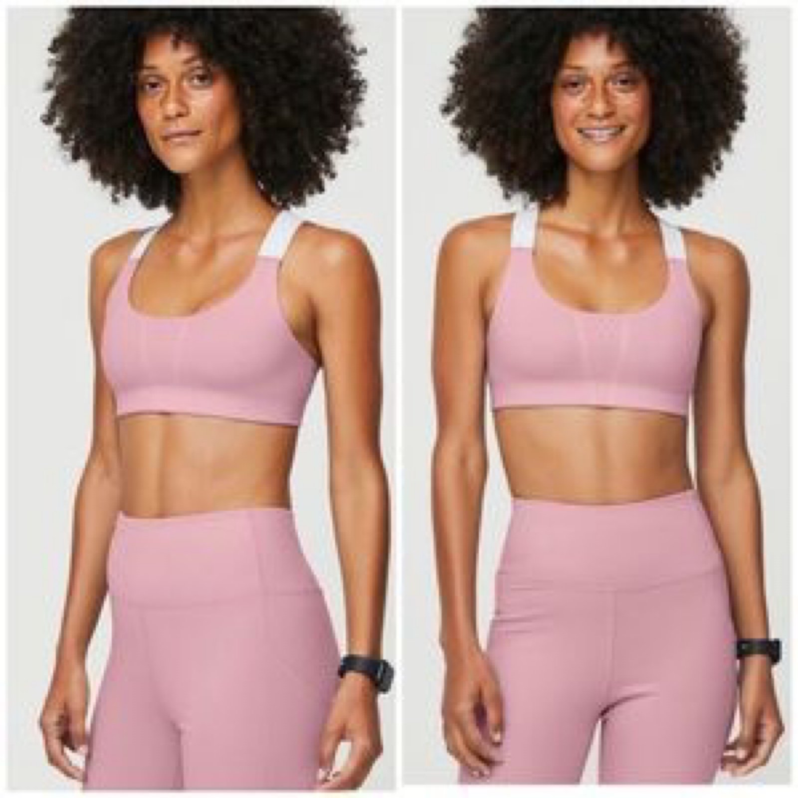 *NWT* FIGS Chalk Pink Performance Sports bra and leggings