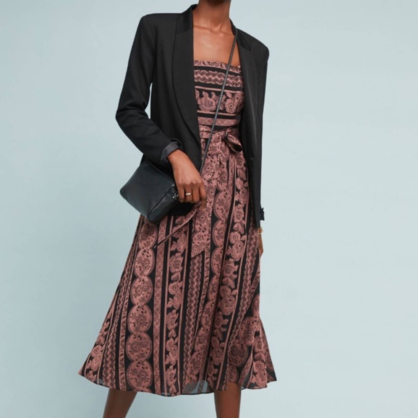 Vanessa Virginia Jardin Jacquard Midi