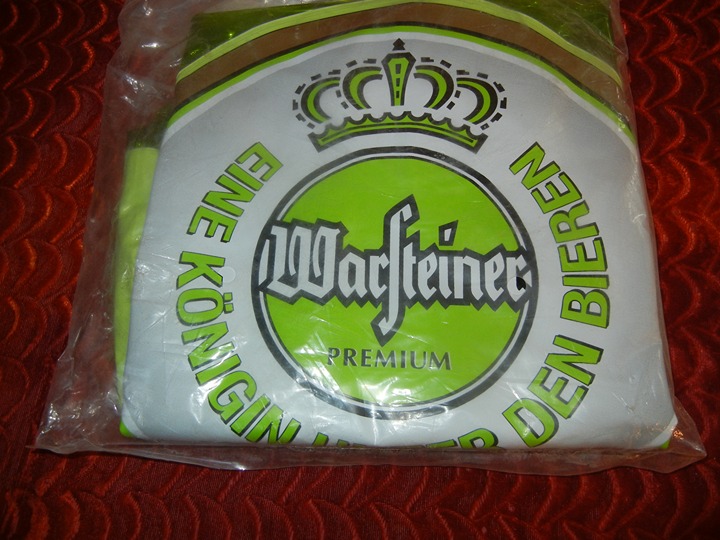 RARE WARSTEINER LEMON BEER INFLATABLE ADVERTISEMENT - NEW SEALED - MAN CAVE