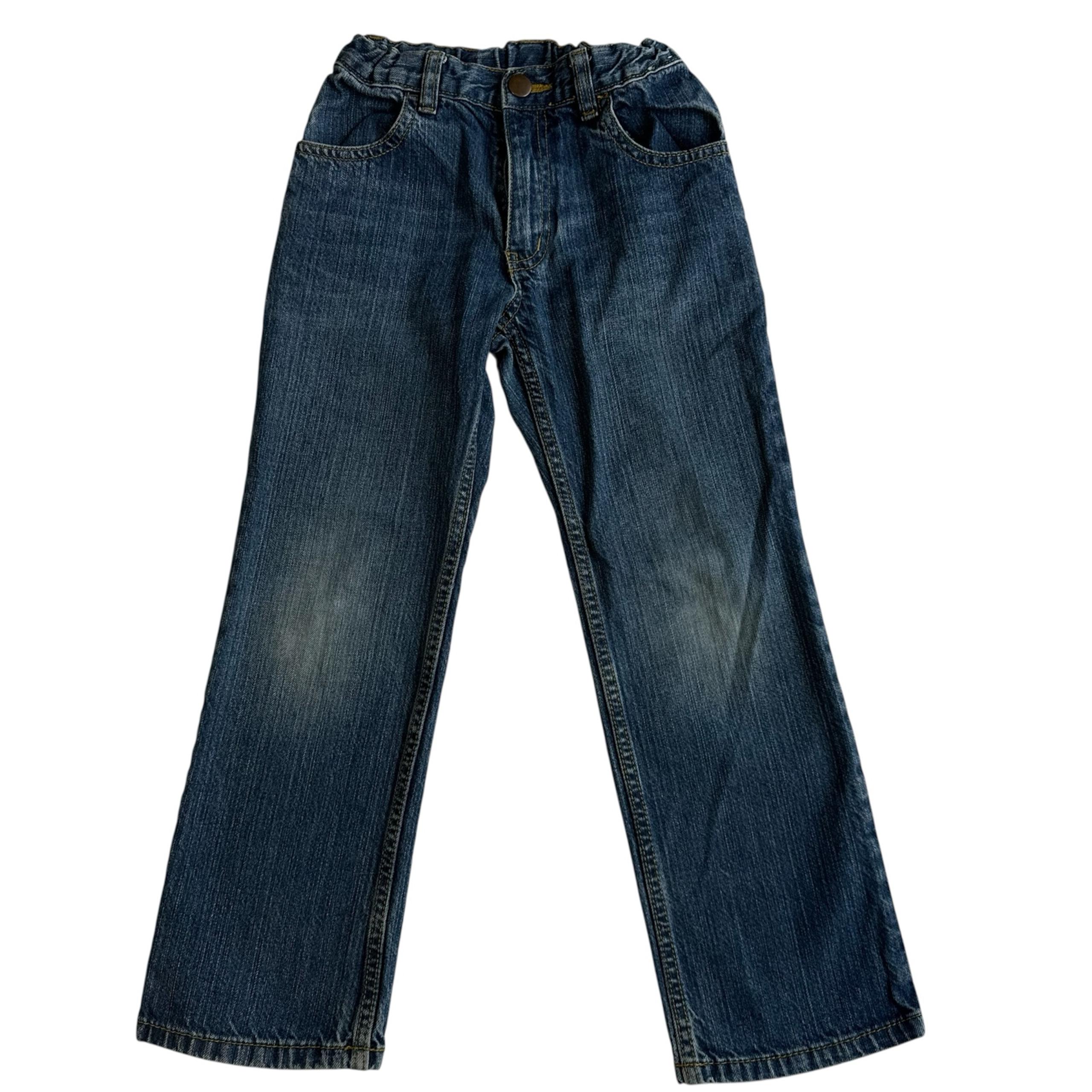 Gymboree Boys Denim Jeans Size 6 Adjustable Waist 100% Cotton