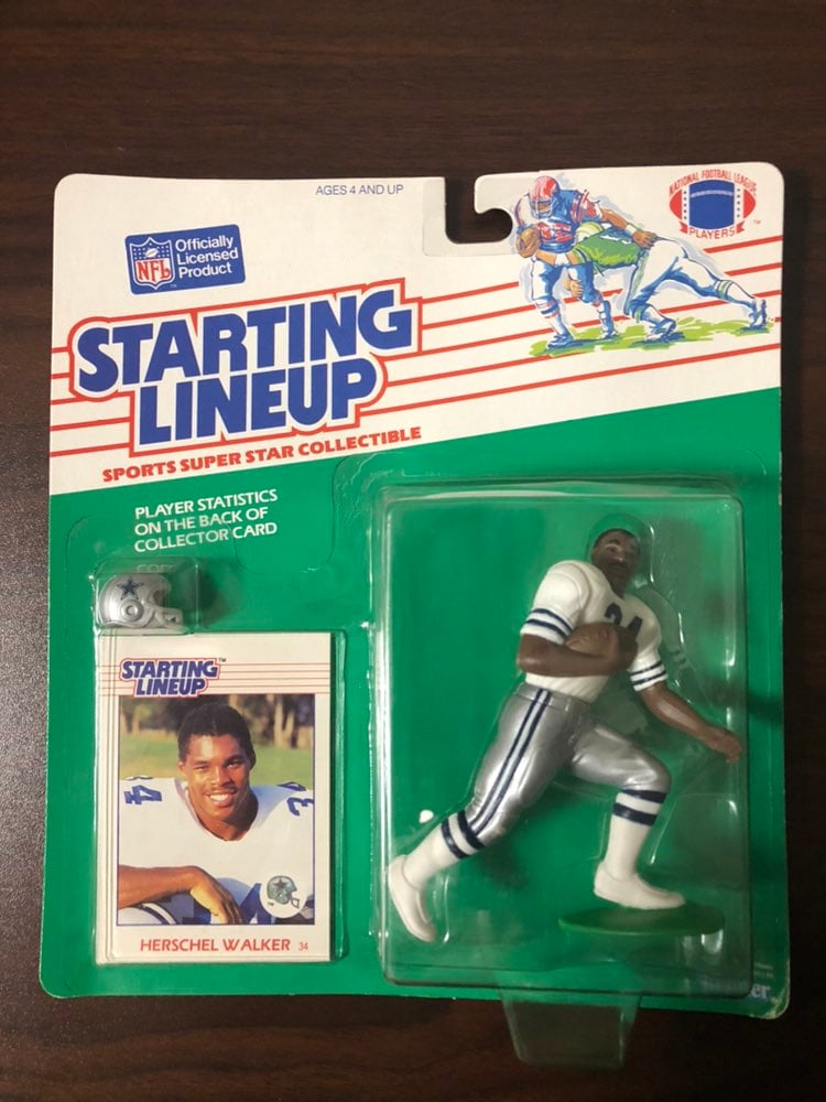 1988 Herschel Walker Starting Lineup