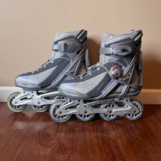 Rollerblade Specialized Wing 7 Bio Dynamic ABEC 7 Women Size 9 Gray Inline Skate