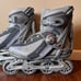 Rollerblade Specialized Wing 7 Bio Dynamic ABEC 7 Women Size 9 Gray Inline Skate