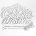 Coors LIGHT Neon Signs Led 17*11 Inch red white