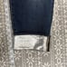 NWT Chico's Silver-Tone Sequined Cuff Boyfriend Ankle Jeans Size 14 Chico's 2.5