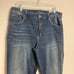 NWT Chico's Silver-Tone Sequined Cuff Boyfriend Ankle Jeans Size 14 Chico's 2.5