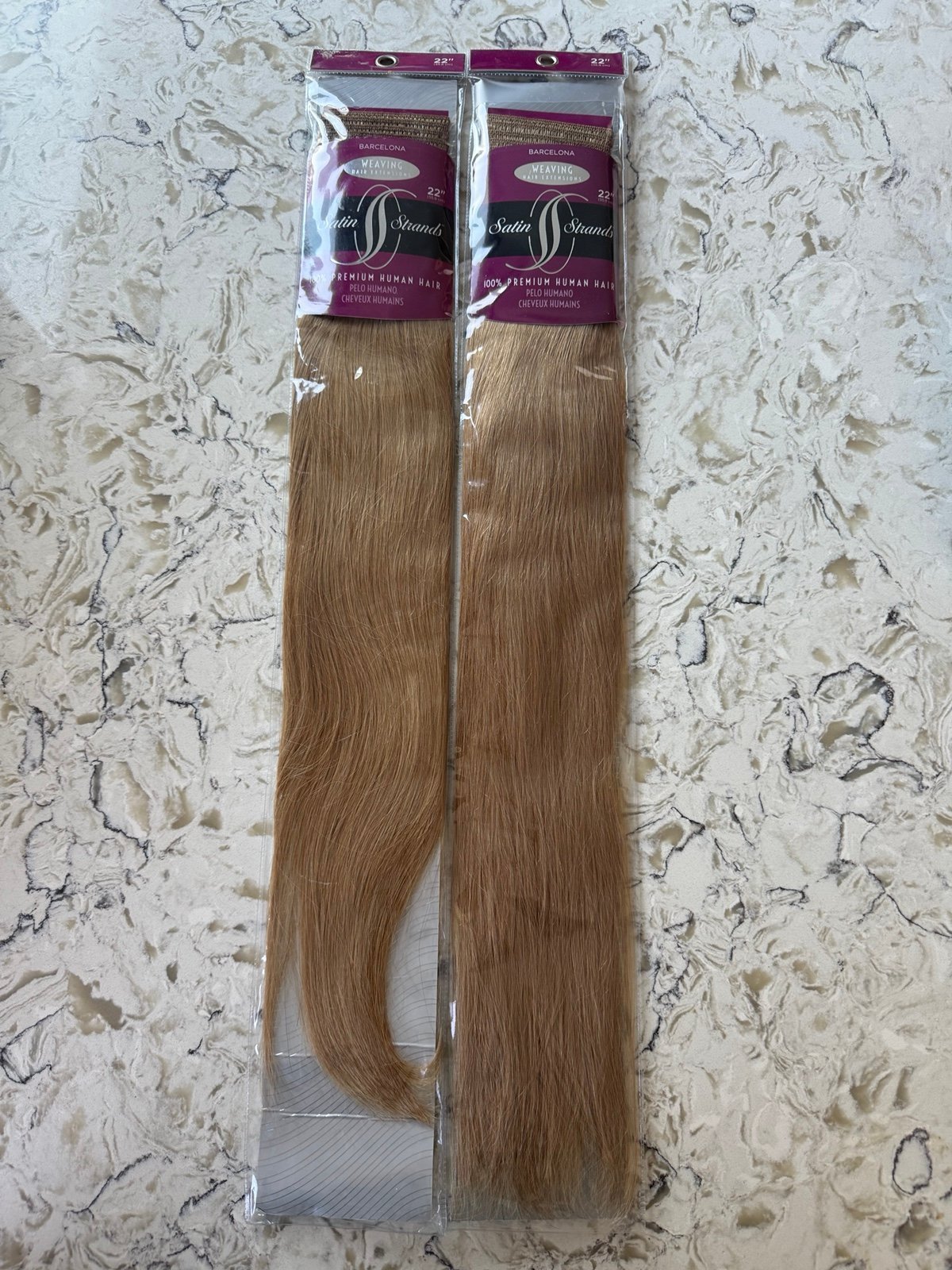 Satin strands 22” Barcelona weaving extensions