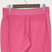 Athleta Brooklyn Ankle Pants Size 6 Pink Ribbed Side Panels Walking Travel Mauve