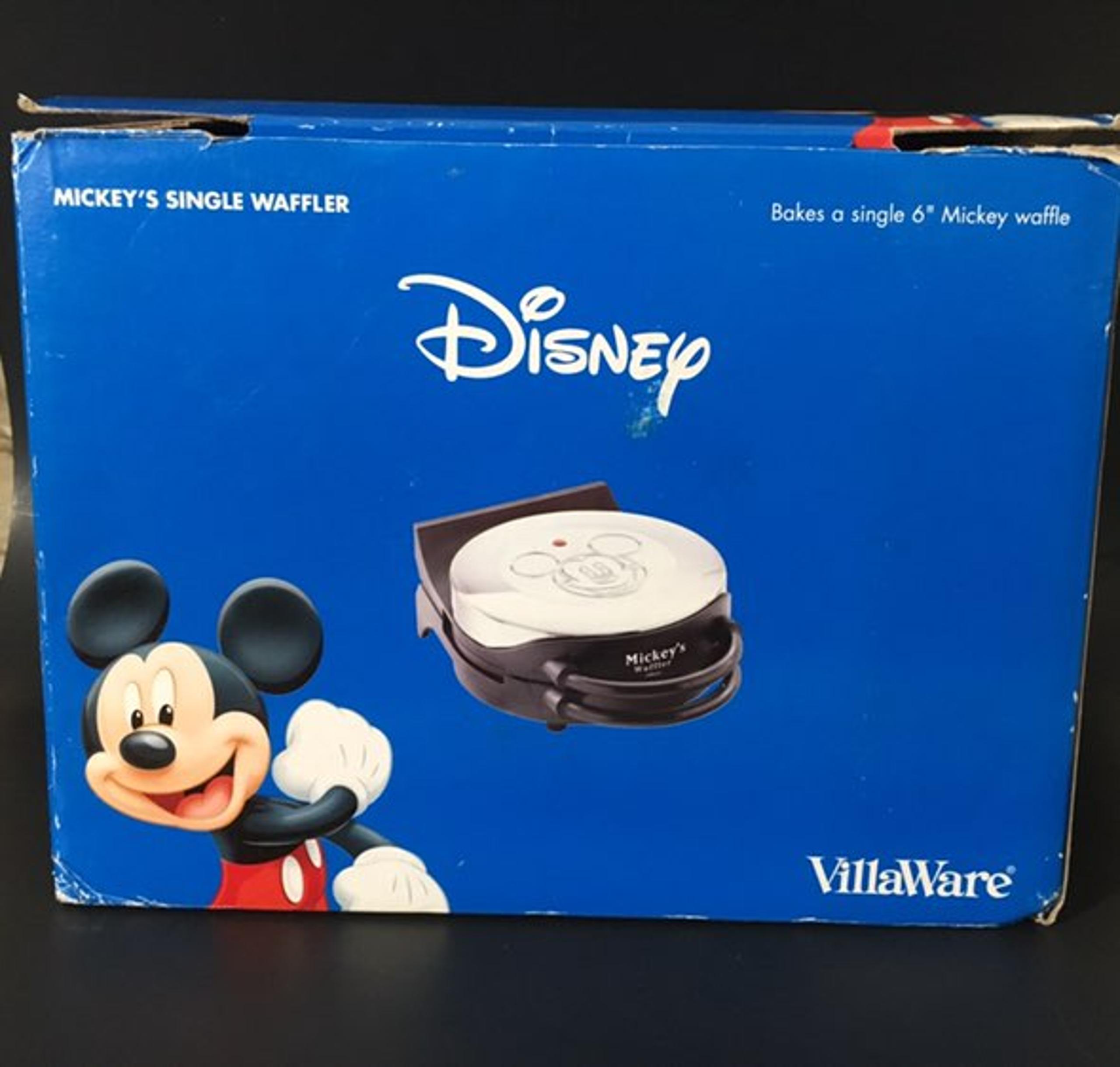 Villaware 6” Mickey Waffle Maker