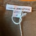 NWT James Perse Cardigan Tank Dress In Platoon With V-Neck And Faux Button Front