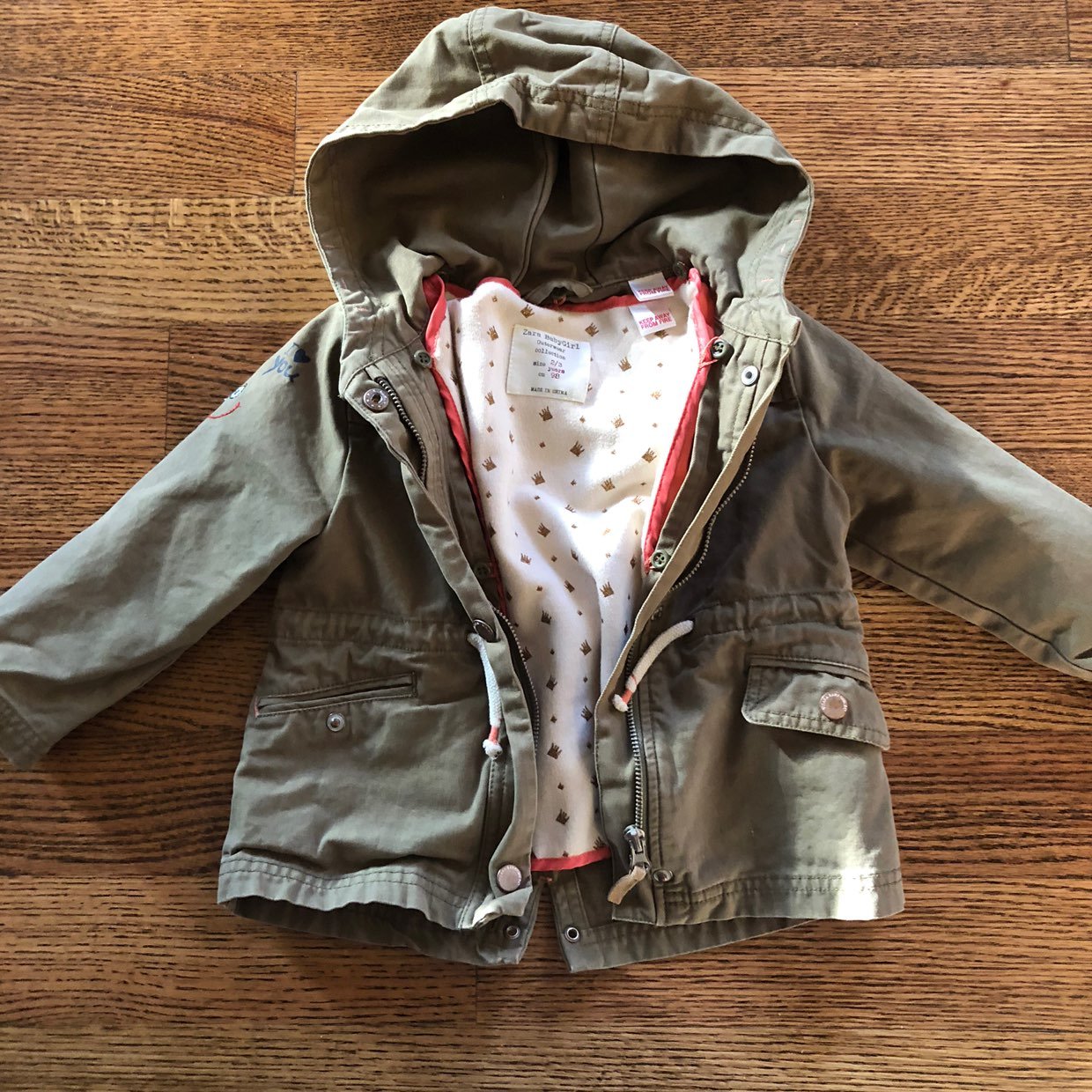Zara green Jacket