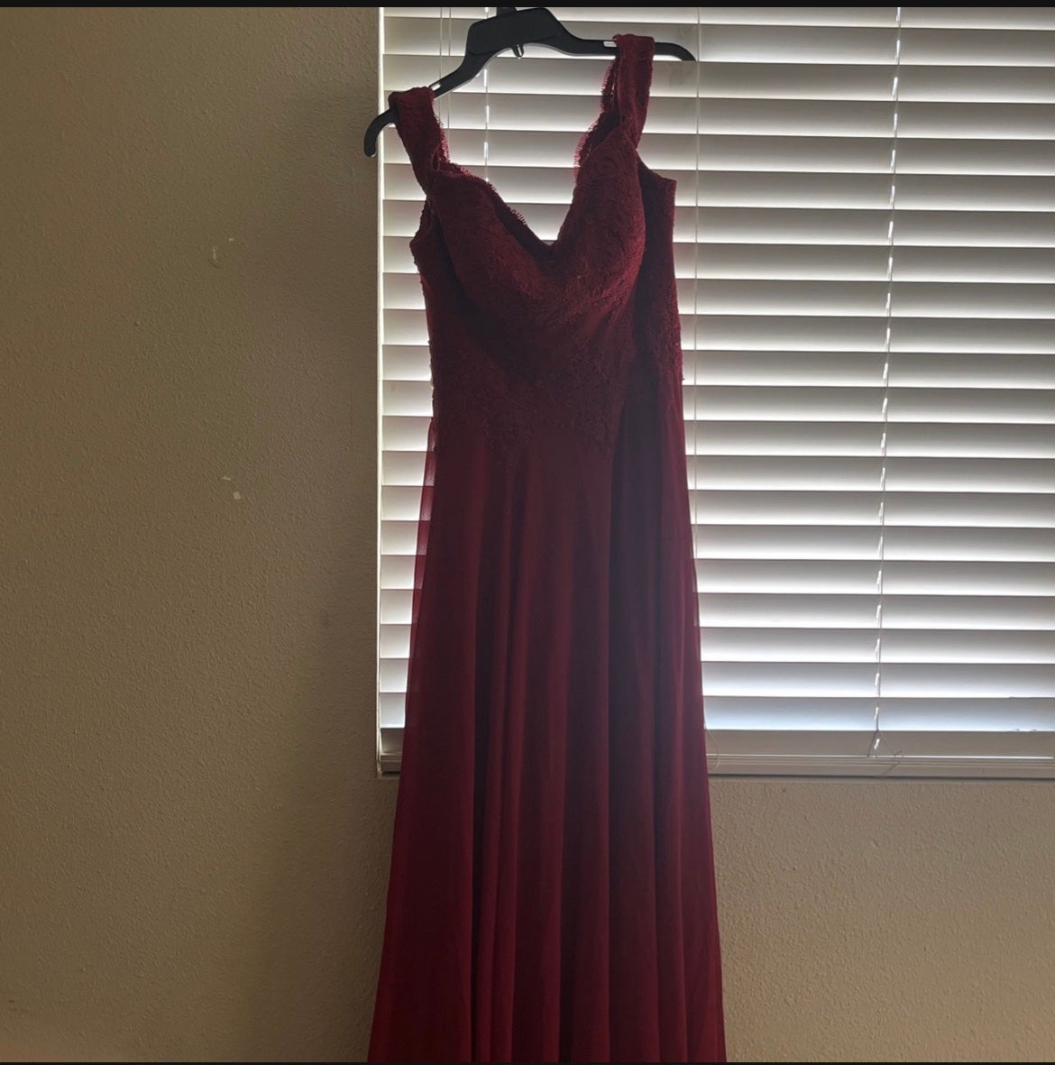 Maroon Dress