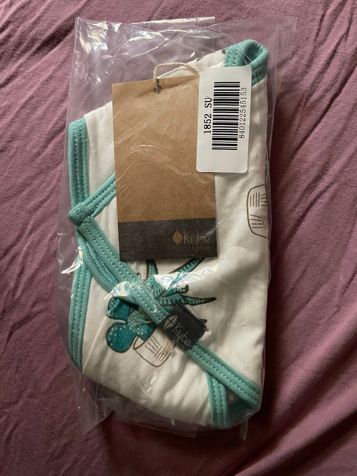 NWT Kyte baby succulent bib