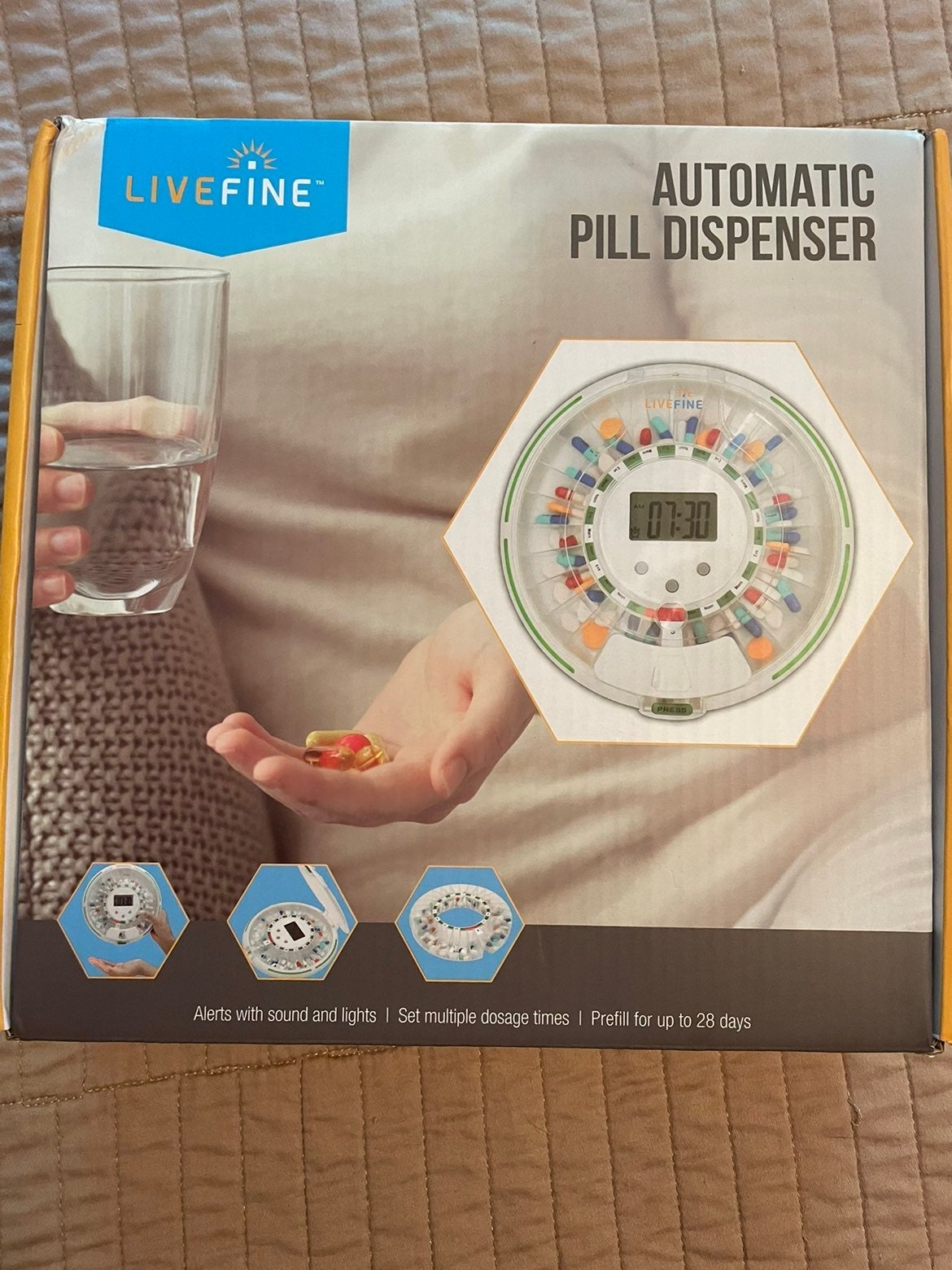 Livefine Automatic pill dispenser