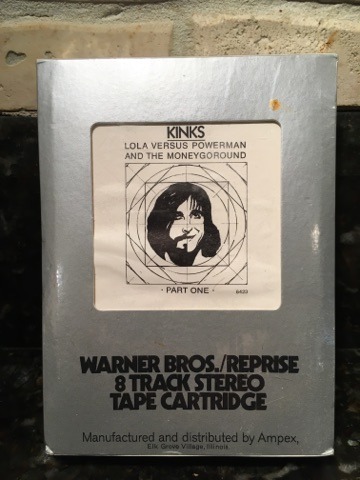 Kinks Lola Rare - 8 Track Cassette Sealed NEW NOS Condition - Classic