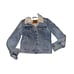 Levis Ex Boyfriend Sherpa Lined Denim Jacket Womens Size Extra Small XS S40117