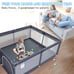 Baby Playpen, 50 x 50 inch Baby Playard, Playpen for Babies and Toddlers