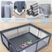 Baby Playpen, 50 x 50 inch Baby Playard, Playpen for Babies and Toddlers