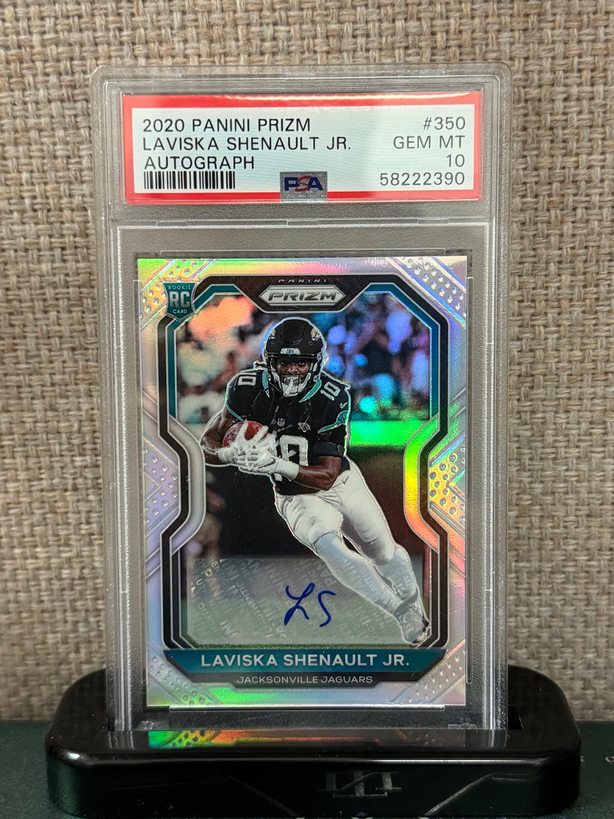 2020 Prizm Laviska Shenault AUTO PSA 10 RC