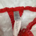 Vintage Red Pocka Dot Ruffled Victorias Secret Thong