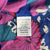 warehouse • silk blend retro floral print halter top y2k
